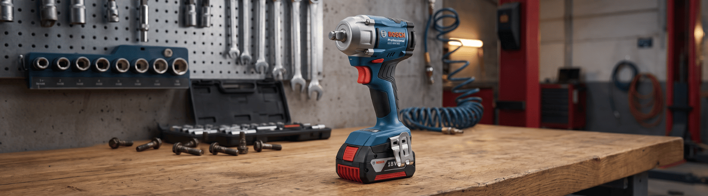 Chave de impacto 1/2Pol. GDS 18V-350 sem Bateria BOSCH