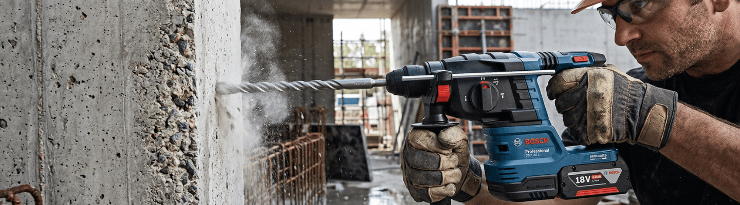 Martelete Perfurador Rompedor 18V GBH 185-LI Brushless Bosch