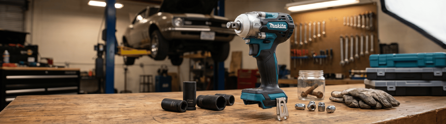 Chave de Impacto a Bateria 1/2Pol. 18V 300Nm M10 até M20 MAKITA-DTW300Z