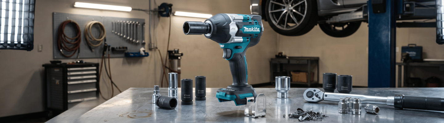 Chave de Impacto 1/2 Pol. 1.000 N.m 18V sem Bateria Makita-DTW1002Z