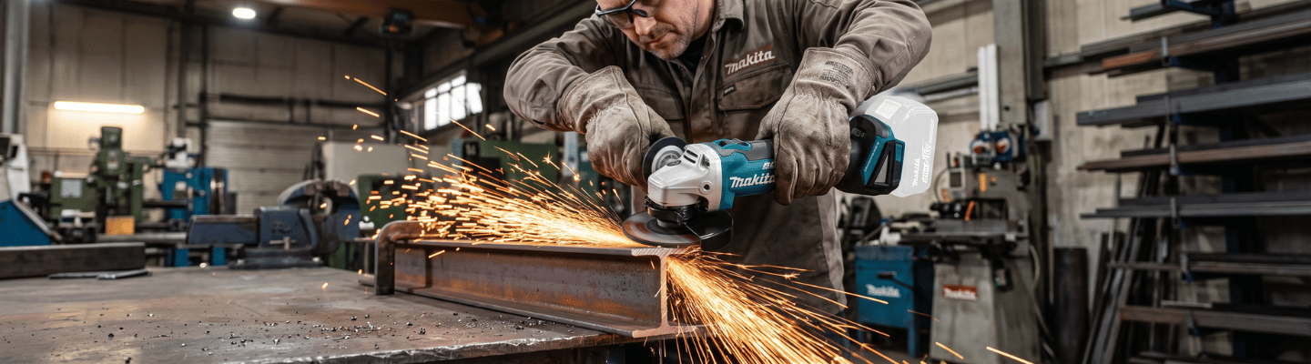 Esmerilhadeira Angular 18V Brushless sem Bateria MAKITA-DGA504Z