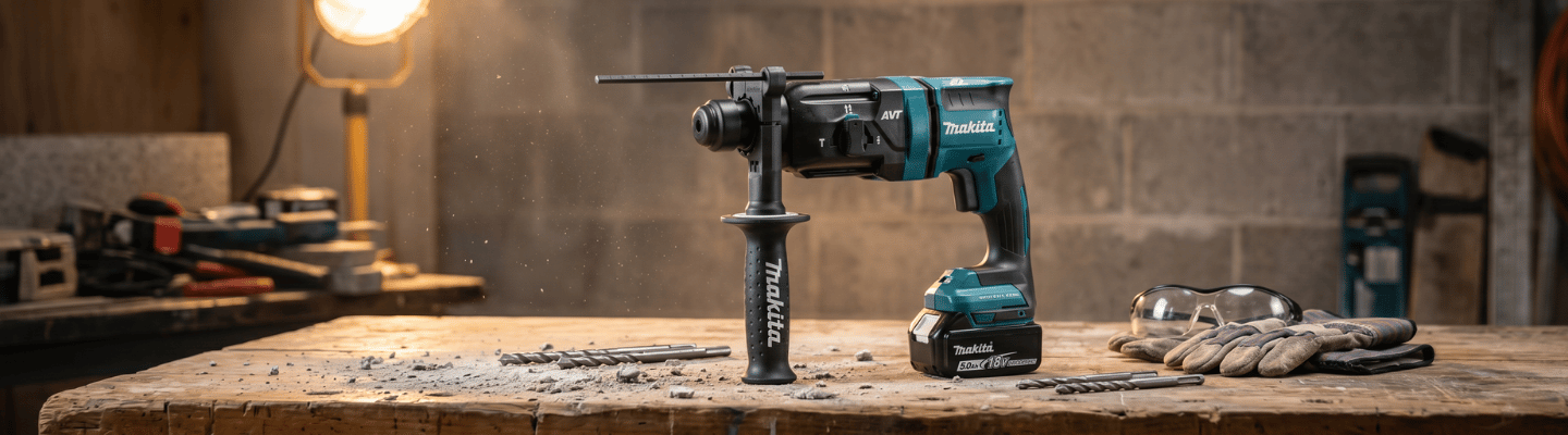 Martelete Combinado 1.7J 1/2 Pol. 18V Brushless sem Bateria MAKITA-DHR182Z