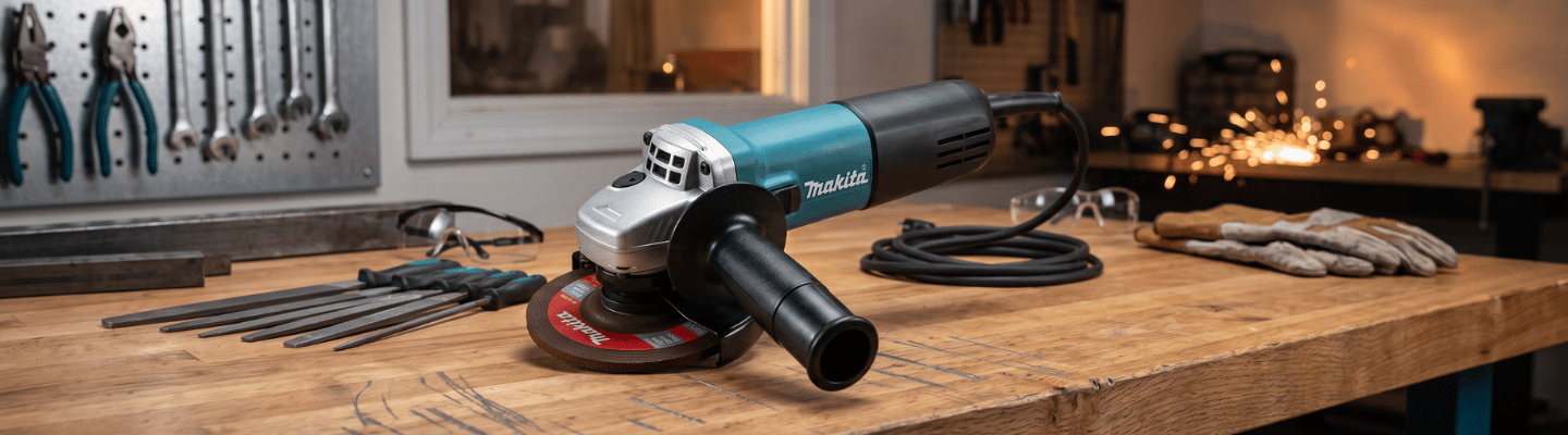 Esmerilhadeira Angular Profissional 4.1/2 Pol. 840W 110V MAKITA-9557HNG