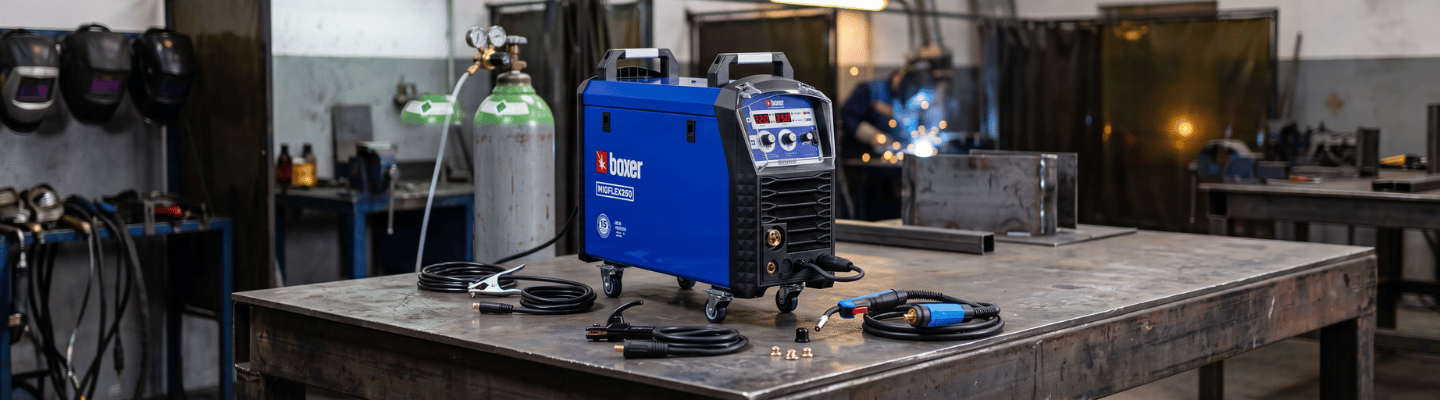 Máquina de Solda Inversora Multiprocesso MIG/MMA/TIG MIGFLEX 250 220A 220V