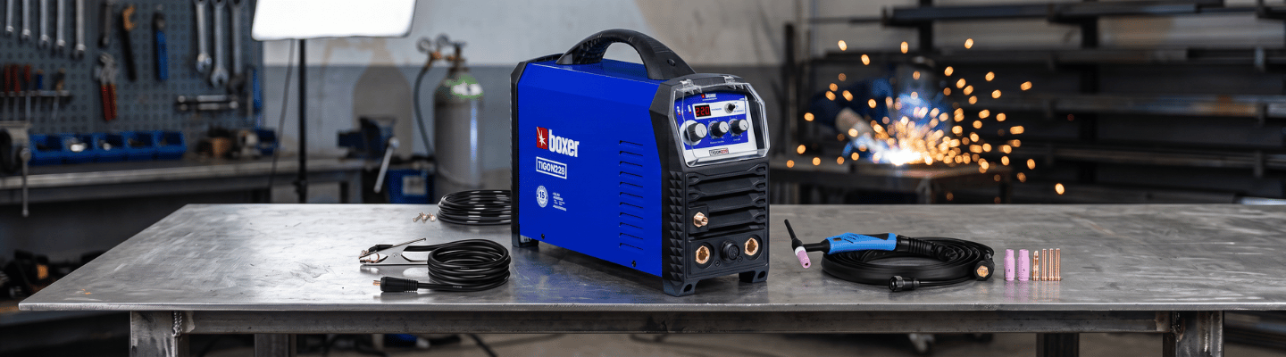 Máquina de Solda Inversora TIG/MMA Tigon 220A 220V com Display BOXER