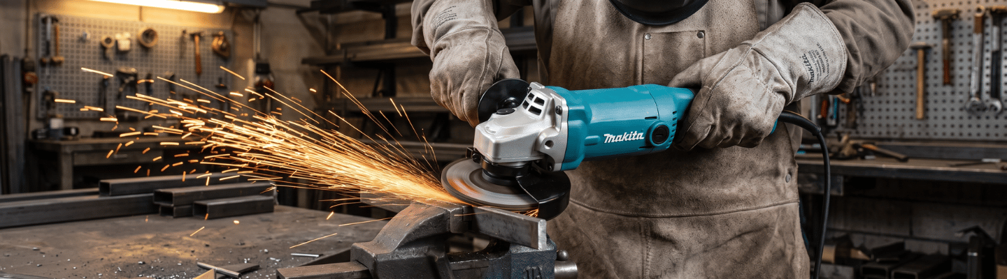 Esmerilhadeira Angular de 5 Pol. 1.050 W 220 V MAKITA-GA5010