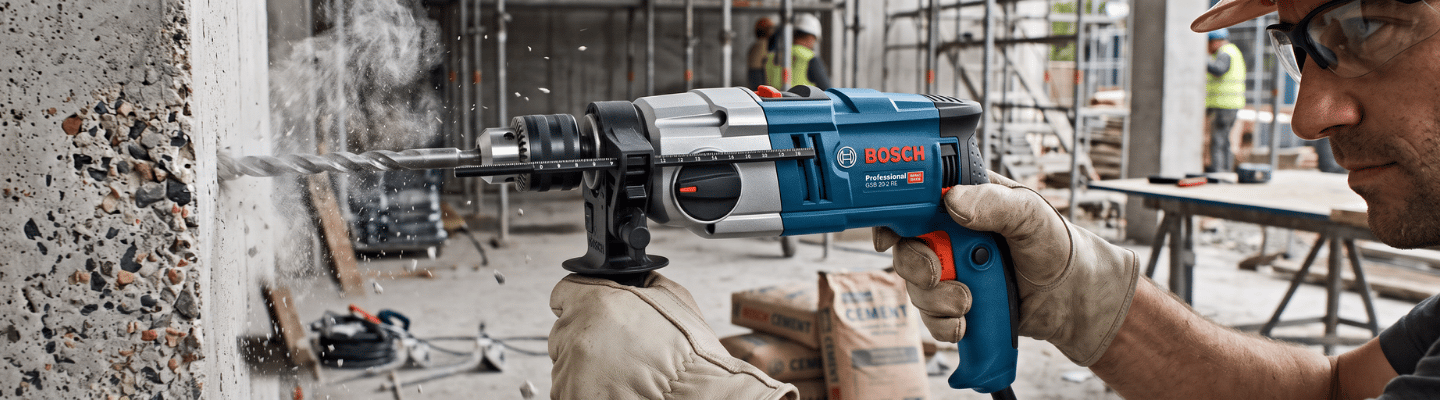 Furadeira de Impacto GSB 20-2RE 1/2 Pol. 800W 220V BOSCH