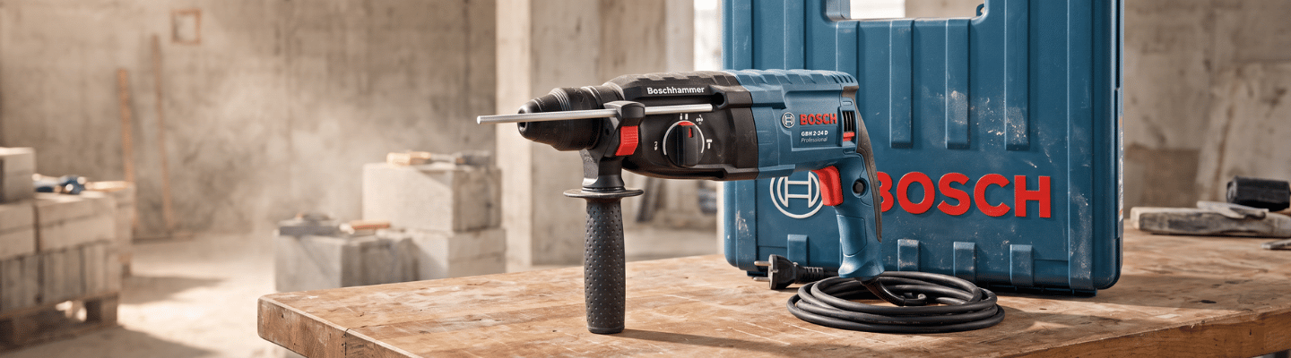 Martelo Rompedor GBH 2-24 D 820W 220V com Maleta Bosch