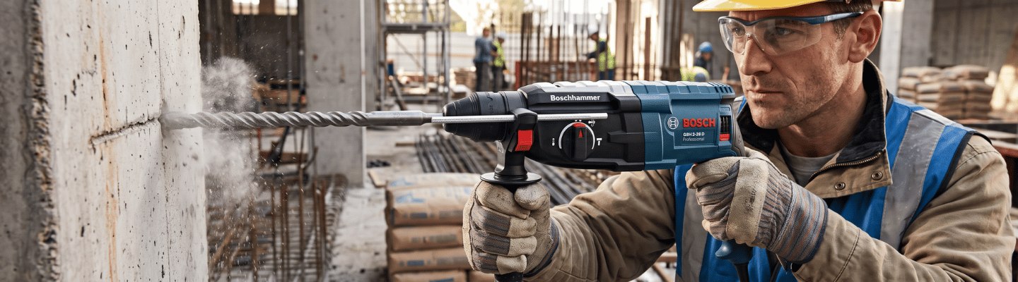 Martelo Perfurador Rompedor GBH-2-28D 850W com Maleta Bosch