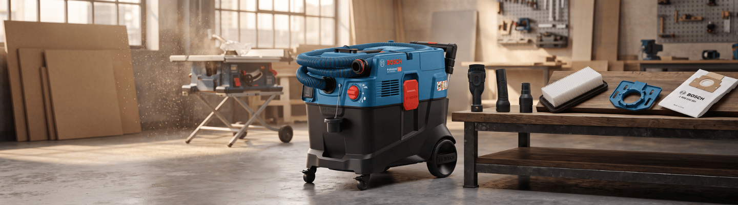 Aspirador de Pó 40 Litros 1200W 220V GAS 12-40 MA Bosch