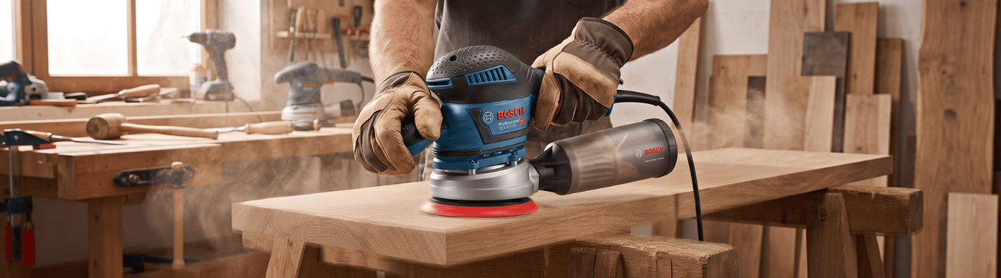 Lixadeira Roto Orbital GEX 40-150 400W 220V Bosch