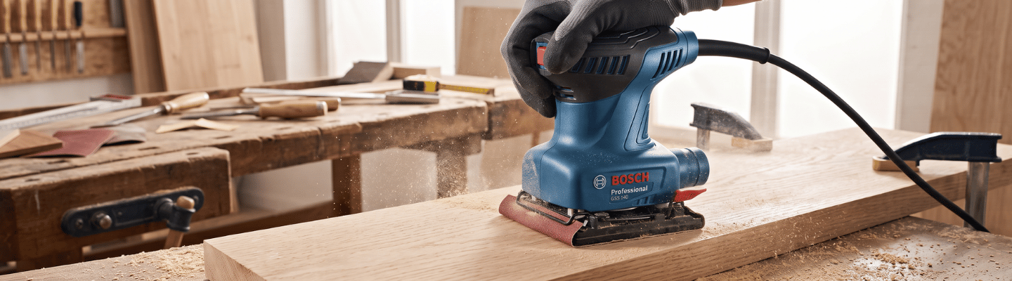 Lixadeira Orbital 1/4Pol. 220W GSS 140 BOSCH