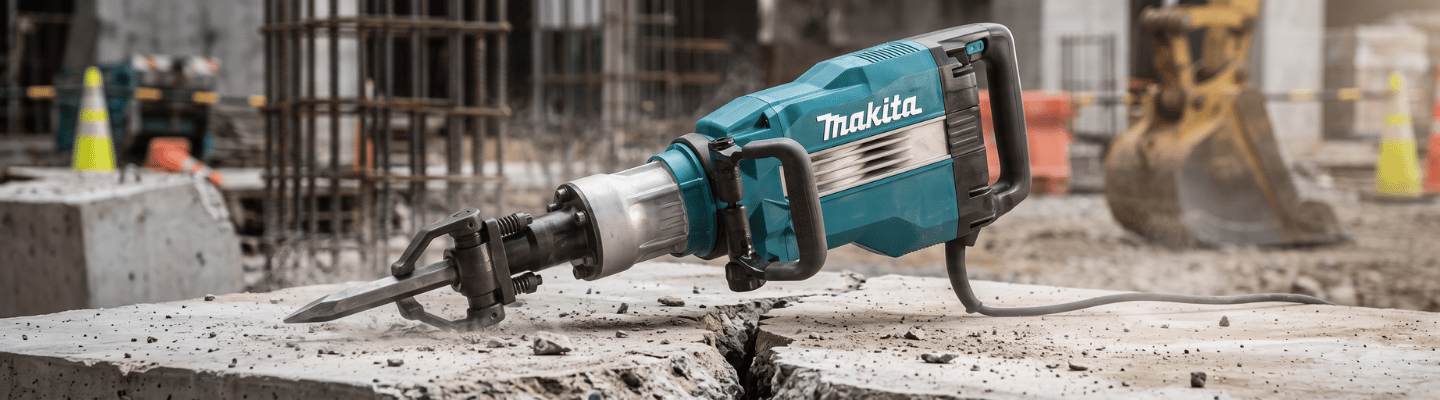 Martelo demolidor Makita HM1502 1850W 48,1 joules