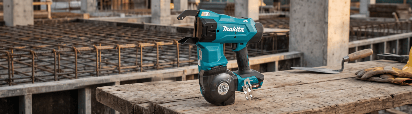 Amarradora de Vergalhão 40V MAKITA-TR001GZ para Construção Civil