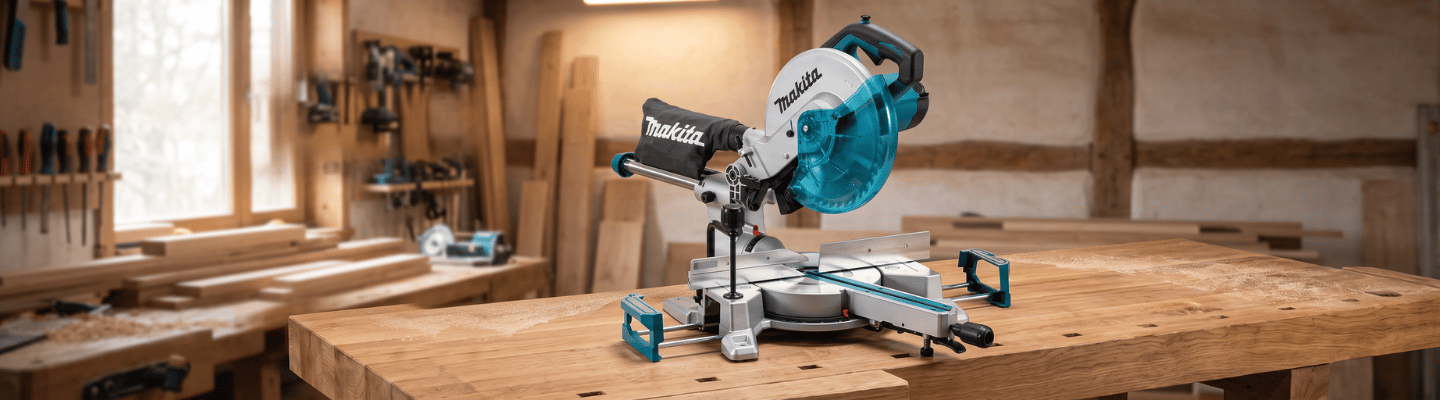 Serra de Esquadria LS1110F 10.1/4 Pol. 1450W 110V com Disco MAKITA