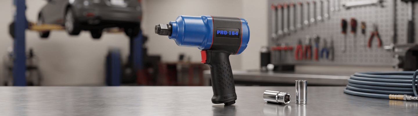 Chave de Impacto Pneumática 3/4 Pol. 125kgf 8000RPM PDR-PRO-164