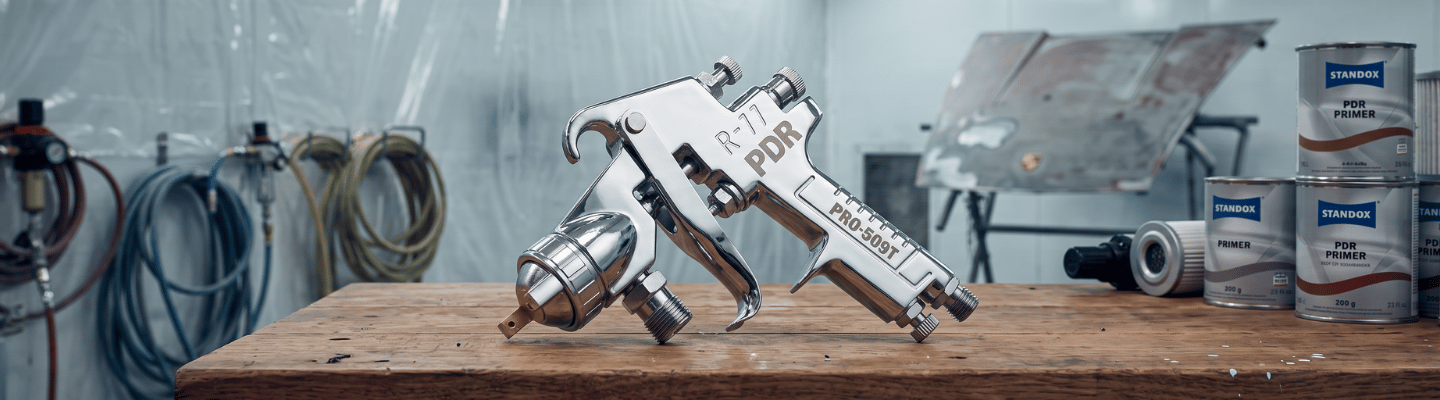 Pistola de Sucção PDR-PRO-509T 2,0mm para Tanque de Pintura