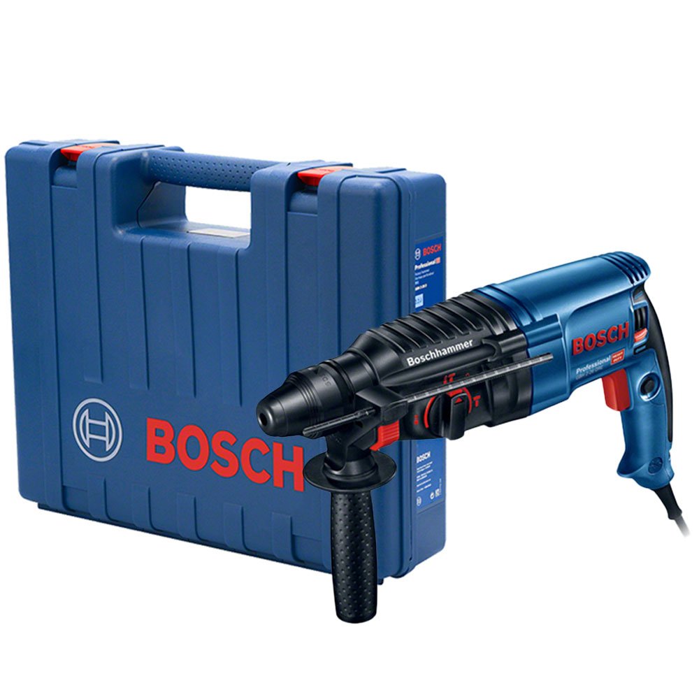 Martelo Perfurador Rompedor GBH 2-26 DRE 800W 2,7J 110V com Maleta BOSCH