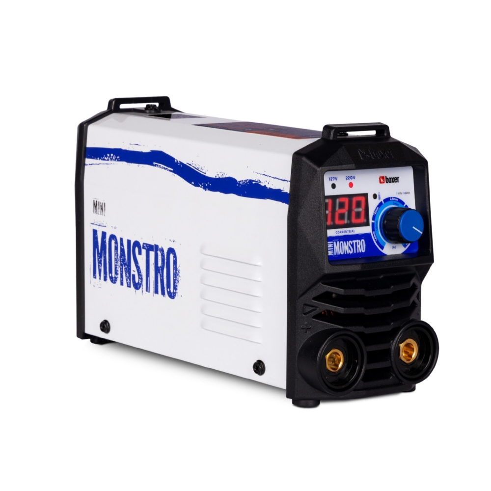 Máquina de Solda Inversora TIG/MMA Mini Monstro 120A 127/220V Bivolt BOXER