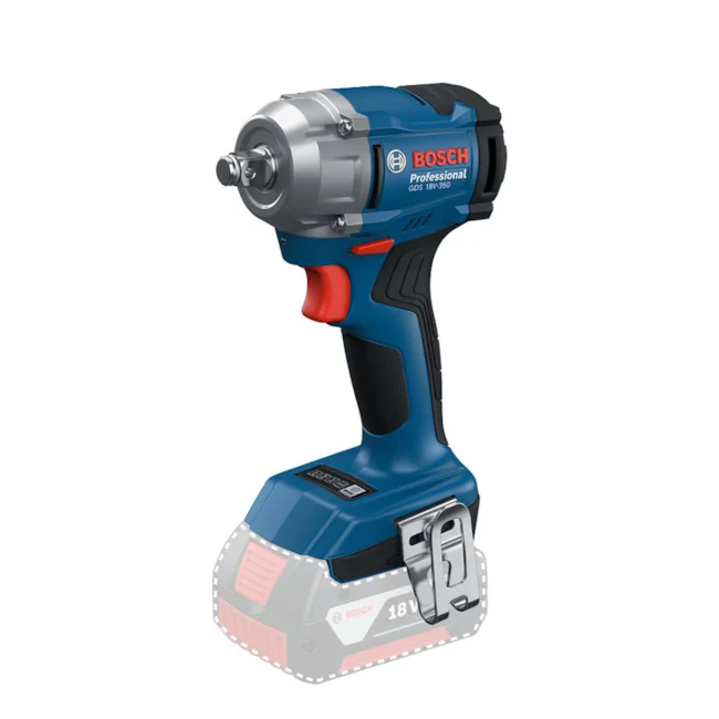 Chave de Impacto GDS 18V-350 1/2 Pol. 18V Brushless 350Nm sem Bateria e Carregador BOSCH