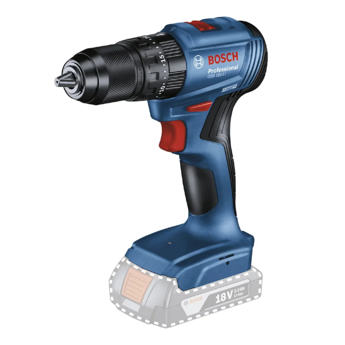 Parafusadeira Furadeira GSB 185-LI 1/2 Pol. 18V Brushless sem Bateria e Carregador BOSCH