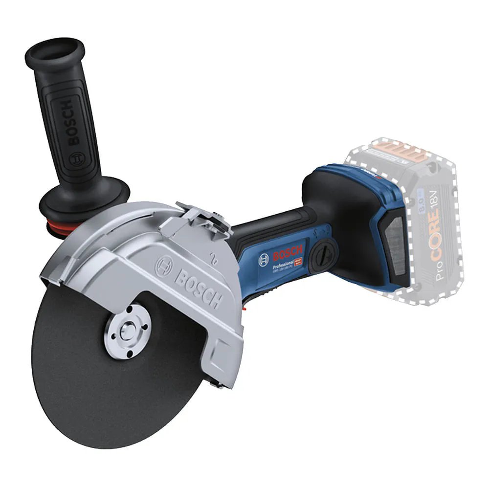 Esmerilhadeira Angular GWS 18V-180 PC 7 Pol. Brushless sem Bateria e Carregador BOSCH