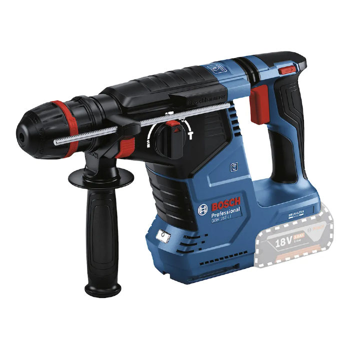 Martelete Perfurador Rompedor GBH 187-LI Brushless SDS Plus 18V sem Bateria BOSCH