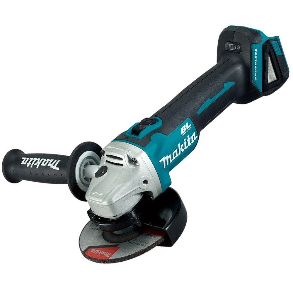 Esmerilhadeira Angular DGA504Z 5 Pol. 18V Brushless sem Bateria e Carregador MAKITA