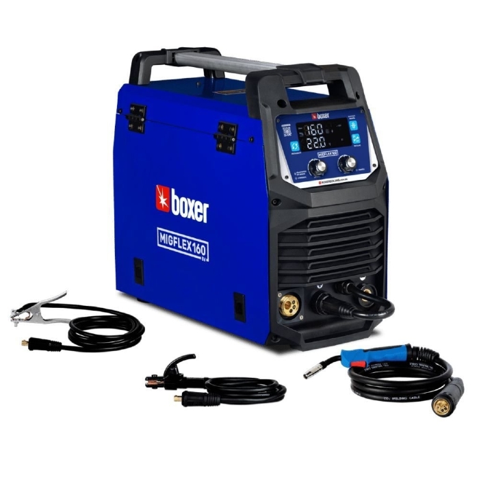 Máquina de Solda Inversora Multiprocesso MigFlex 160A MIG/MMA/TIG 127/220V Bivolt BOXER