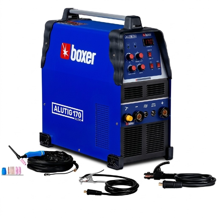 Máquina de Solda Inversora TIG/MMA ALUTIG 170 AC/DC 170A 220V BOXER