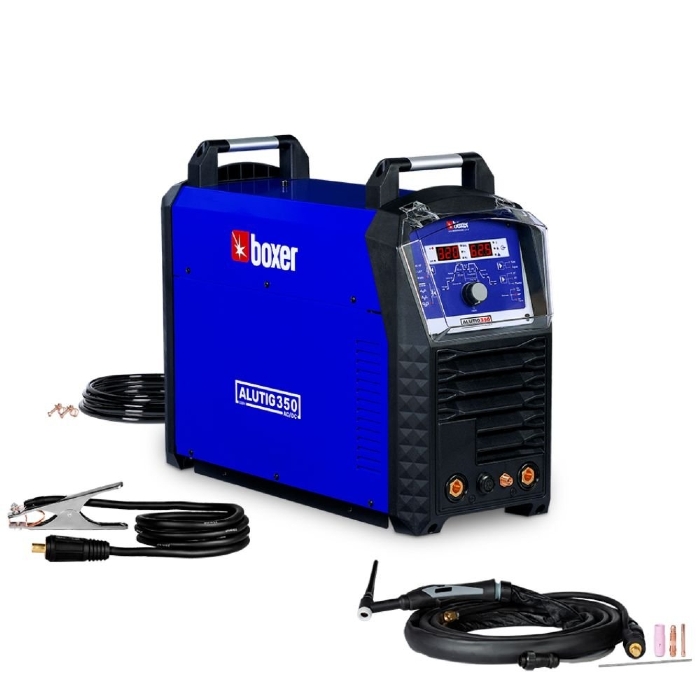 Máquina de Solda Inversora TIG Pulsado ALUTIG 350A 220V BOXER