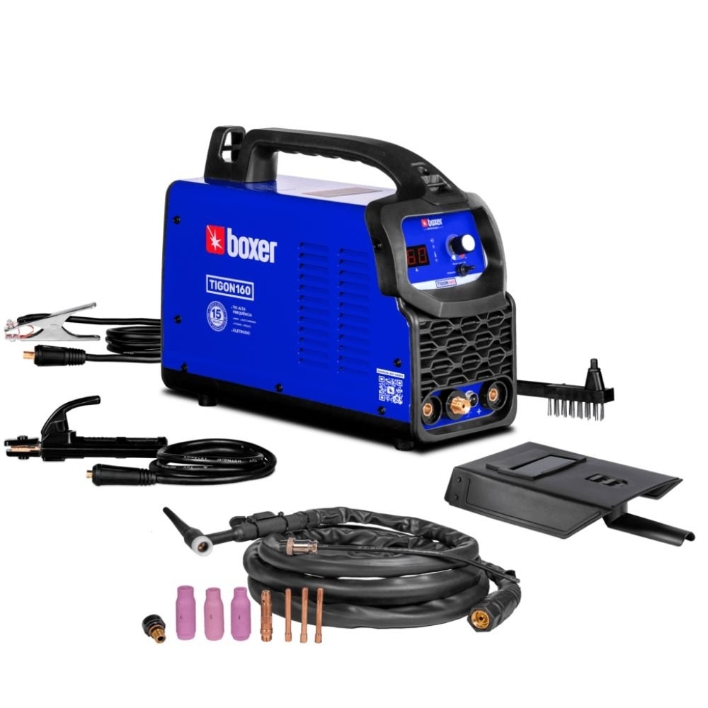 Máquina Inversora de Solda Tigon 160 TIG/MMA 160A 220V com Tocha TIG BOXER