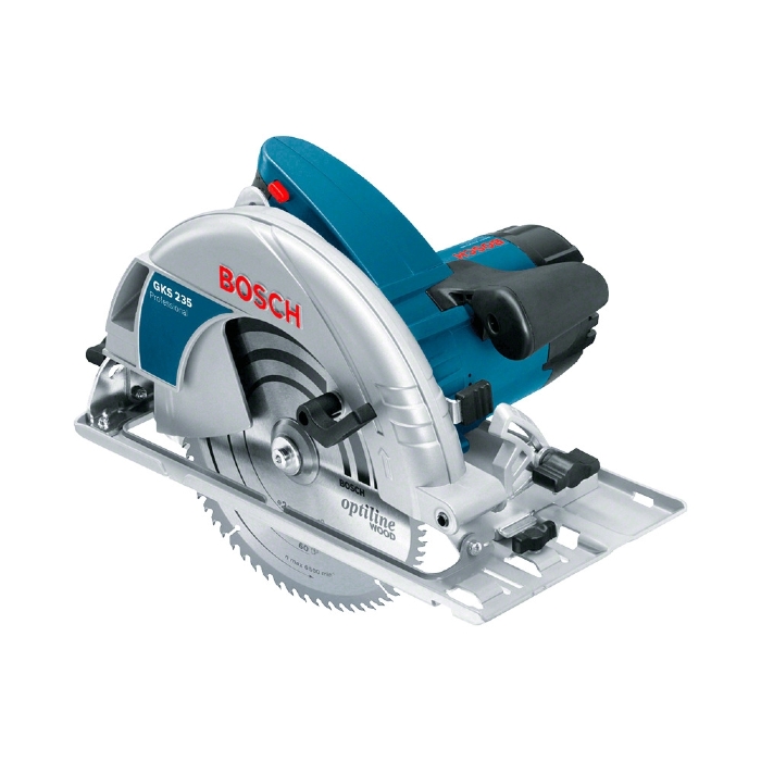 Serra Circular GKS 235 9.1/4 Pol. 1700W 127V com Disco e Guia Paralelo BOSCH