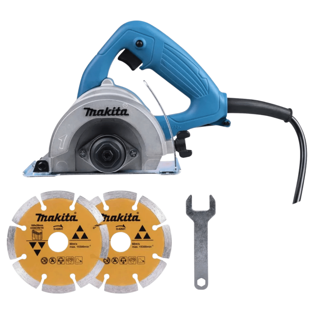Serra Mármore 4100NH3X2 4.3/8 Pol. 1300W 220V com 2 Discos MAKITA