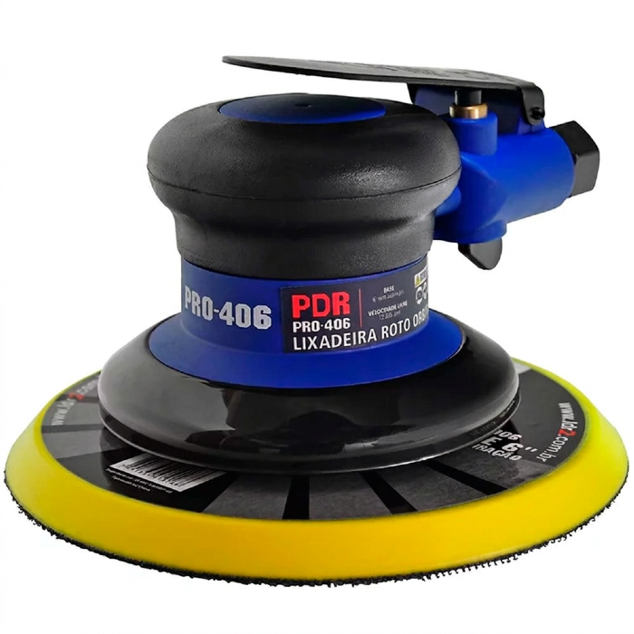 Lixadeira Pneumática Roto Orbital 6 Pol. 90PSI 0,5 HP PDR