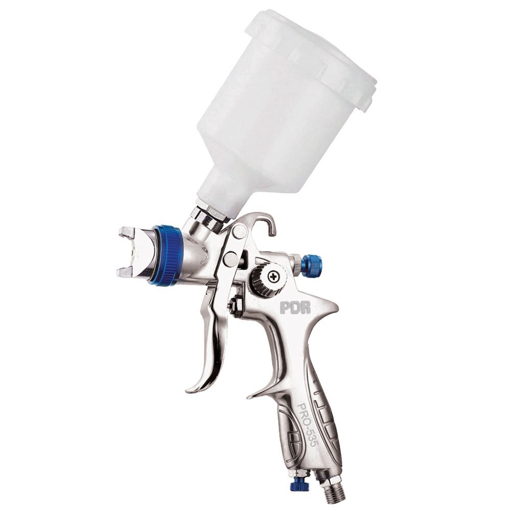 Mini Pistola para Pintura por Gravidade HVLP PRO-535 0,8mm Copo 125ml PDR