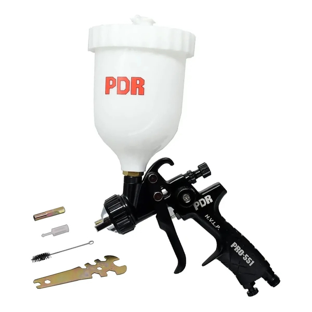 Pistola para Pintura por Gravidade HVLP PRO-551 1,4mm Copo 600ml PDR