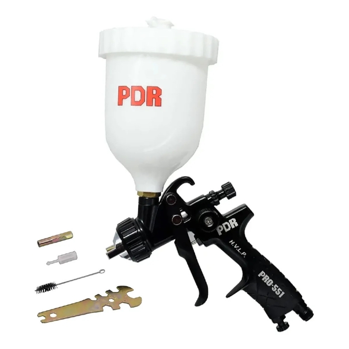 Pistola para Pintura por Gravidade HVLP PRO-551 1,4mm Copo 600ml PDR