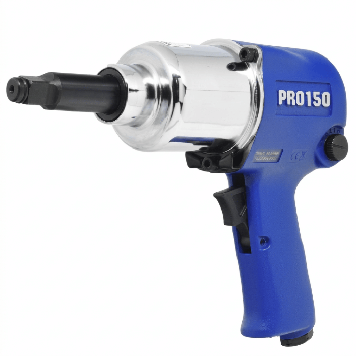 Chave de Impacto Pneumática PRO-150L 1/2 Pol. 68kgfm Eixo Longo 2,5 Pol. PDR