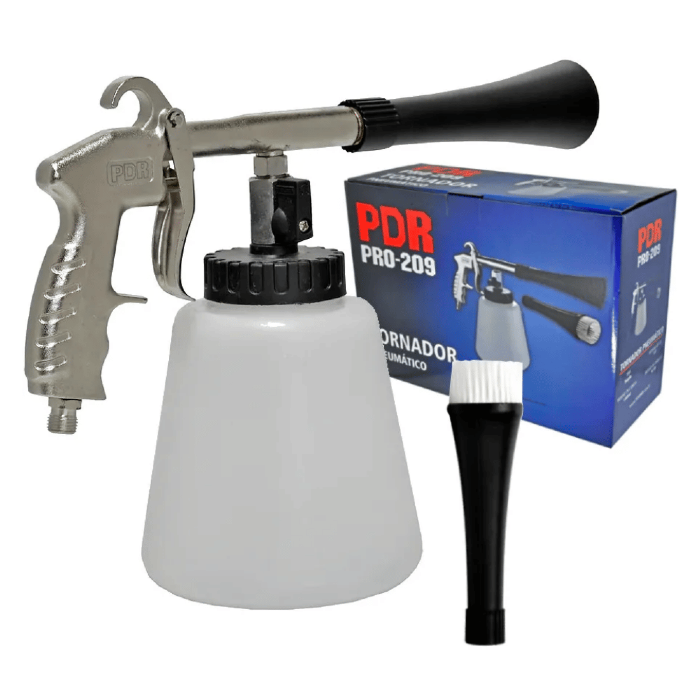 Tornador Pneumático PRO-209 Tipo Pistola Sucção 1000ml 90 PSI PDR