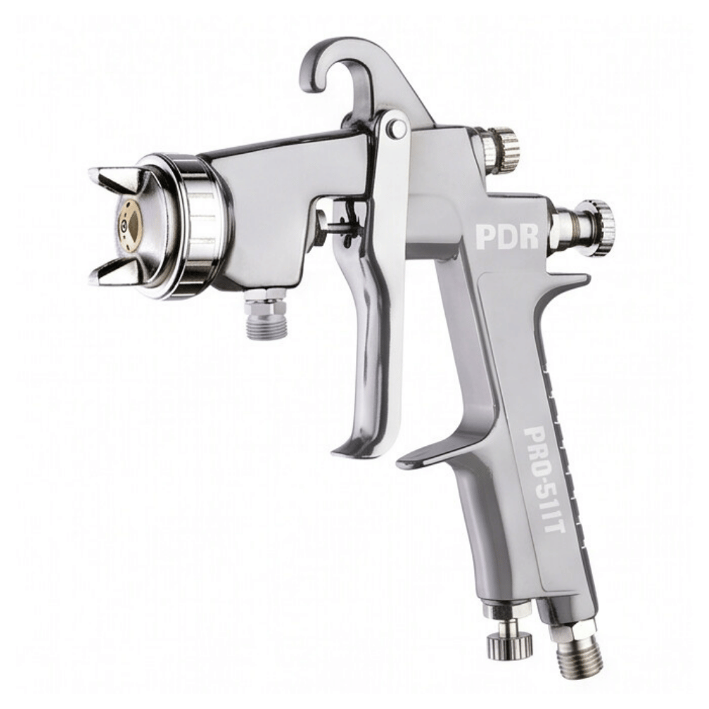 Pistola de Pintura PRO-511T Sucção para Tanque Bico 1,0mm 1/4 Pol. PDR