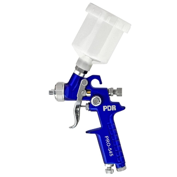 Mini Pistola de Pintura HVLP PRO-54510 com Copo 125ml e Bico 1,0mm PDR