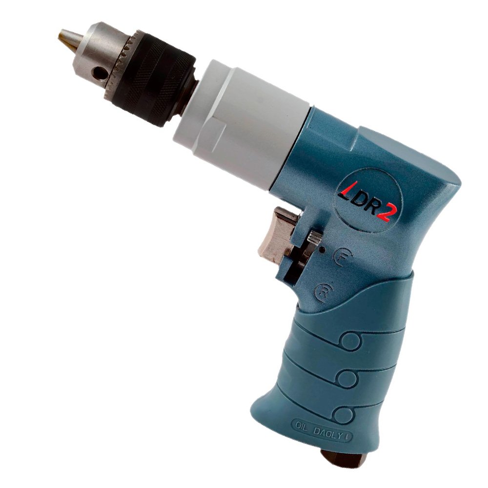 Furadeira Pneumática Tipo Pistola DR2-3810 3/8 Pol. Reversível LDR2