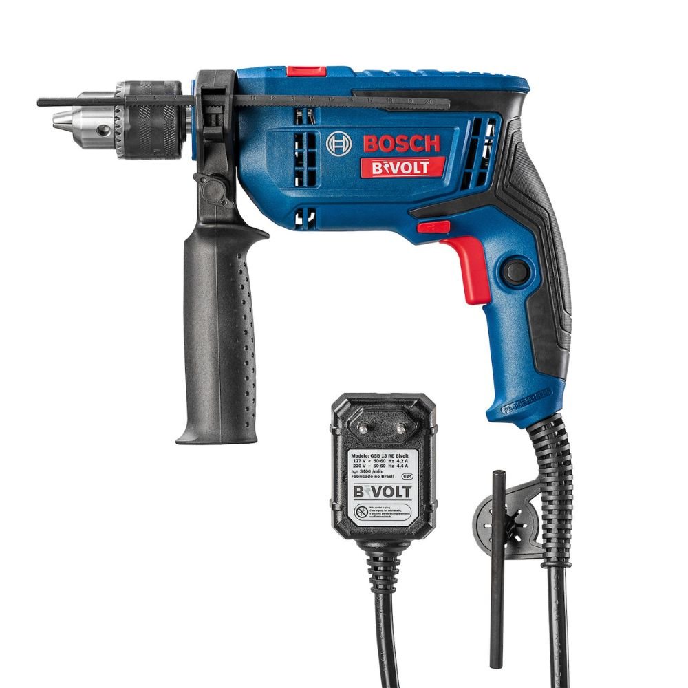 Furadeira de Impacto GSB 13 RE 1/2 Pol. 750W Bivolt BOSCH