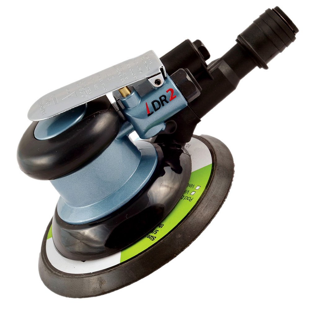 Lixadeira Roto Orbital Pneumática 6 Pol com Aspiração 0,5HP LDR2