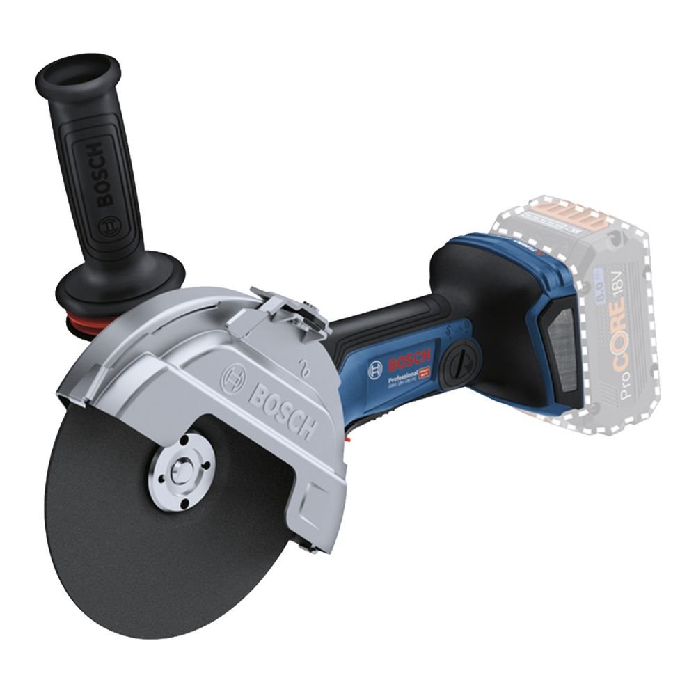 Esmerilhadeira Angular GWS 18V-180 PC 7 Pol. Brushless sem Bateria e Carregador BOSCH