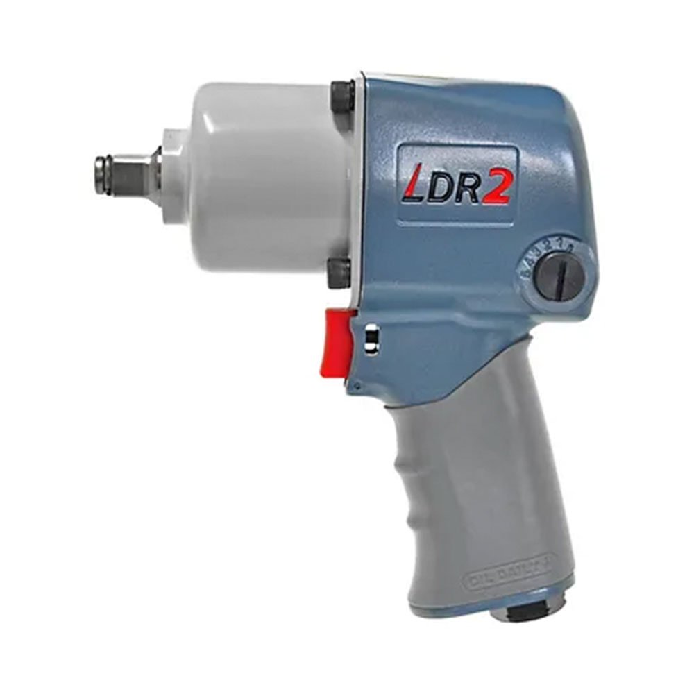 Chave de Impacto Pneumática DR1-277 1/2 Pol. 88kgfm com Punho Emborrachado LDR2