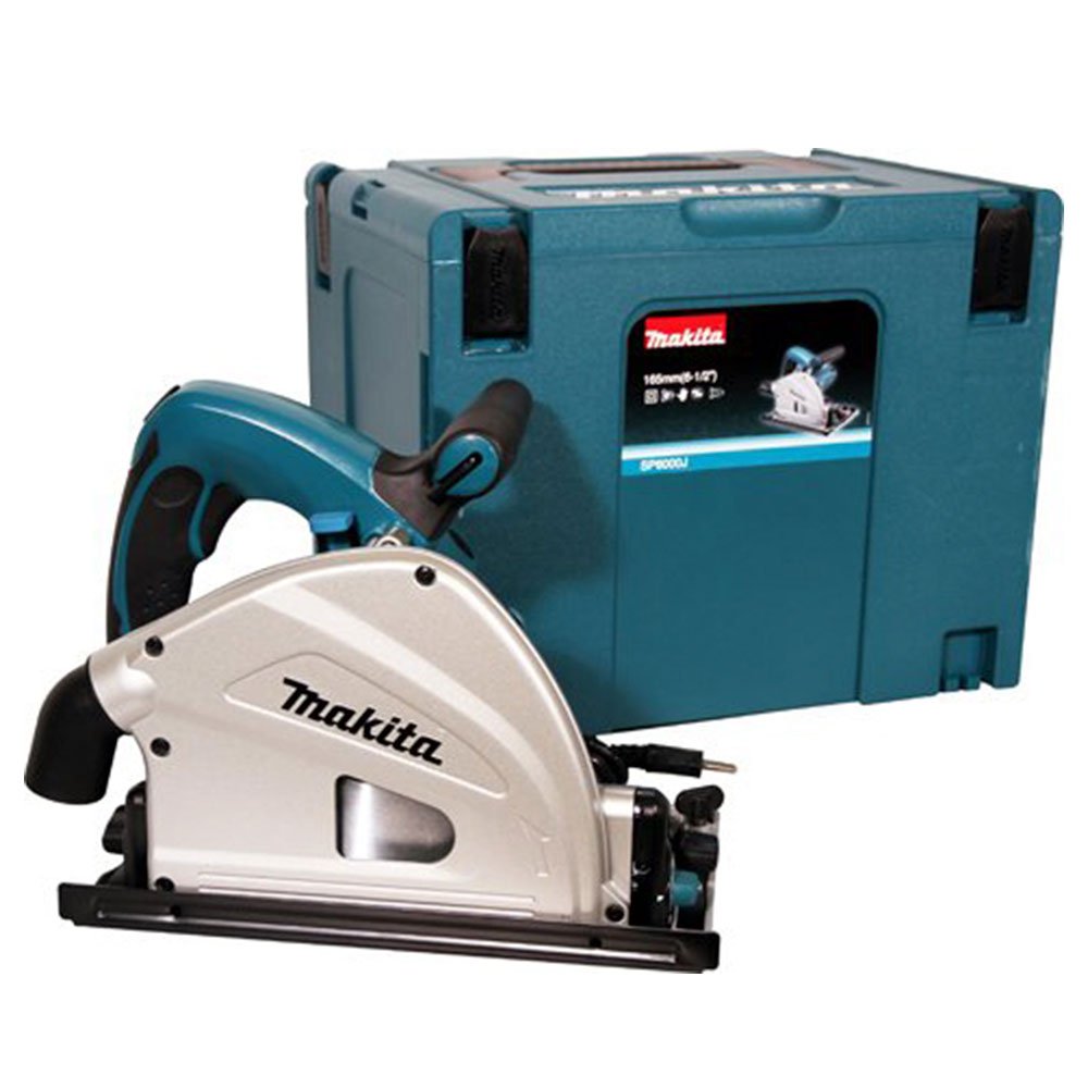 Serra Circular de Trilho SP6000J 165mm 1300W 220V com Maleta Mak-Pac MAKITA