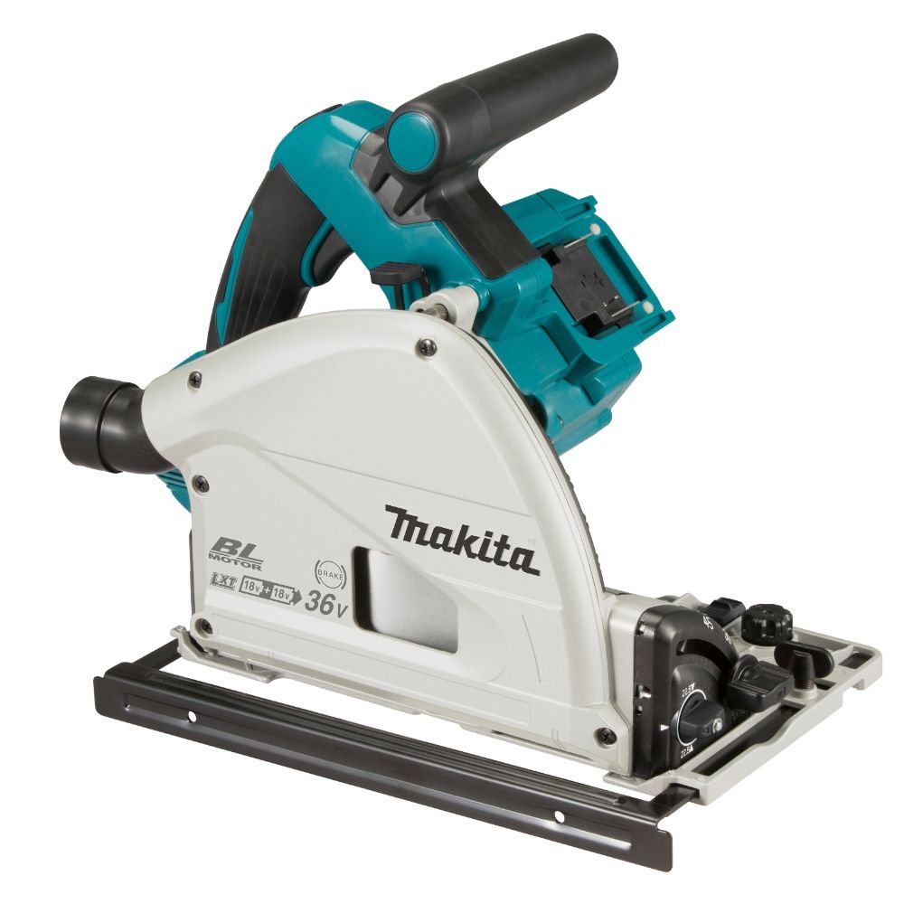 Serra Circular de Trilho DSP600Z 165mm 18V+18V Brushless sem Bateria e Carregador MAKITA