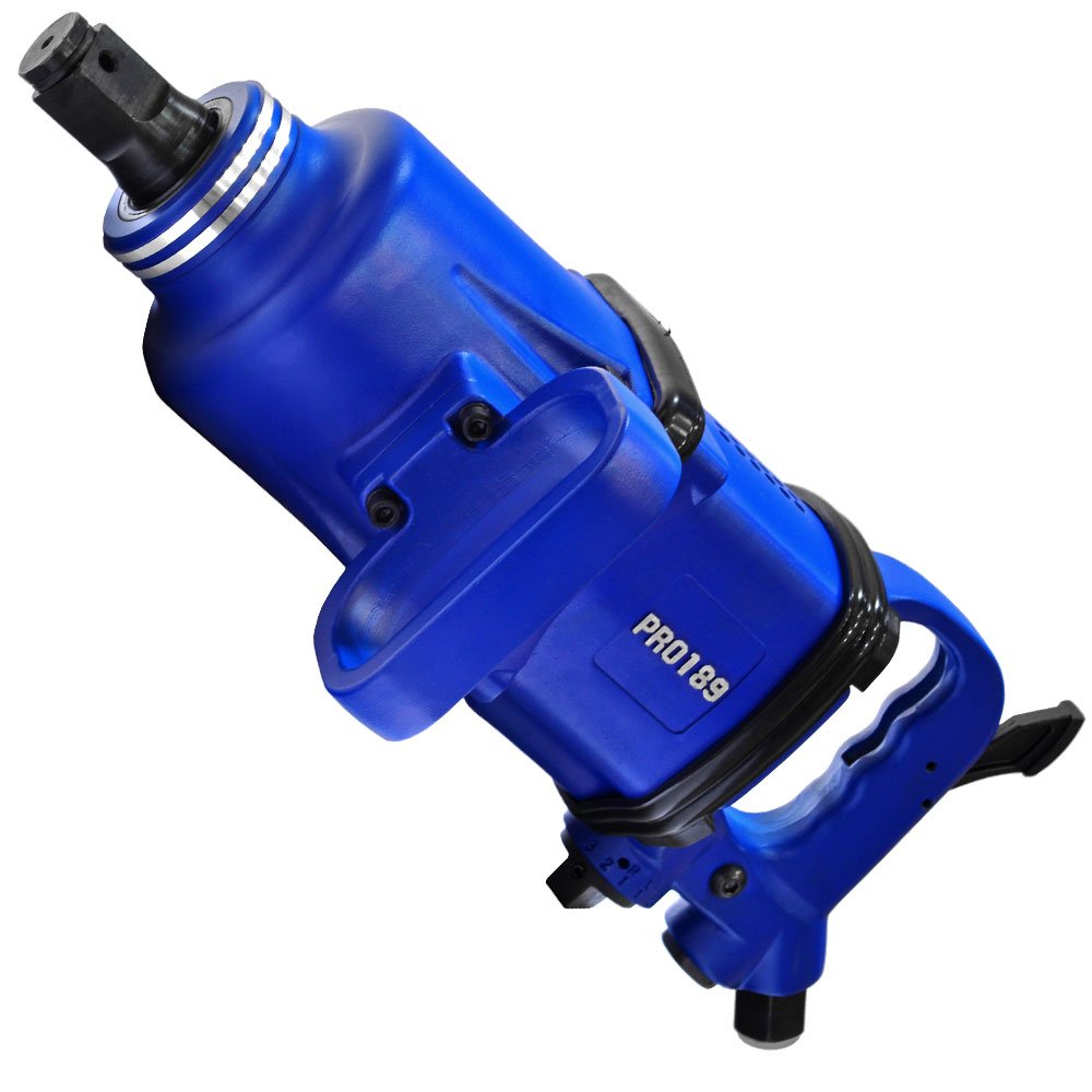 Chave de Impacto 345 Kgfm Curta Encaixe 1 Pol. com Maleta e Acessórios PDR